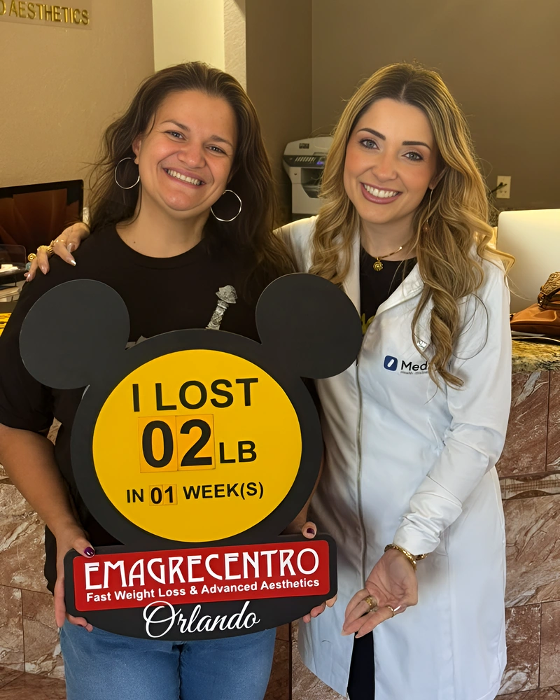Client result shared with Emagrecentro Orlando